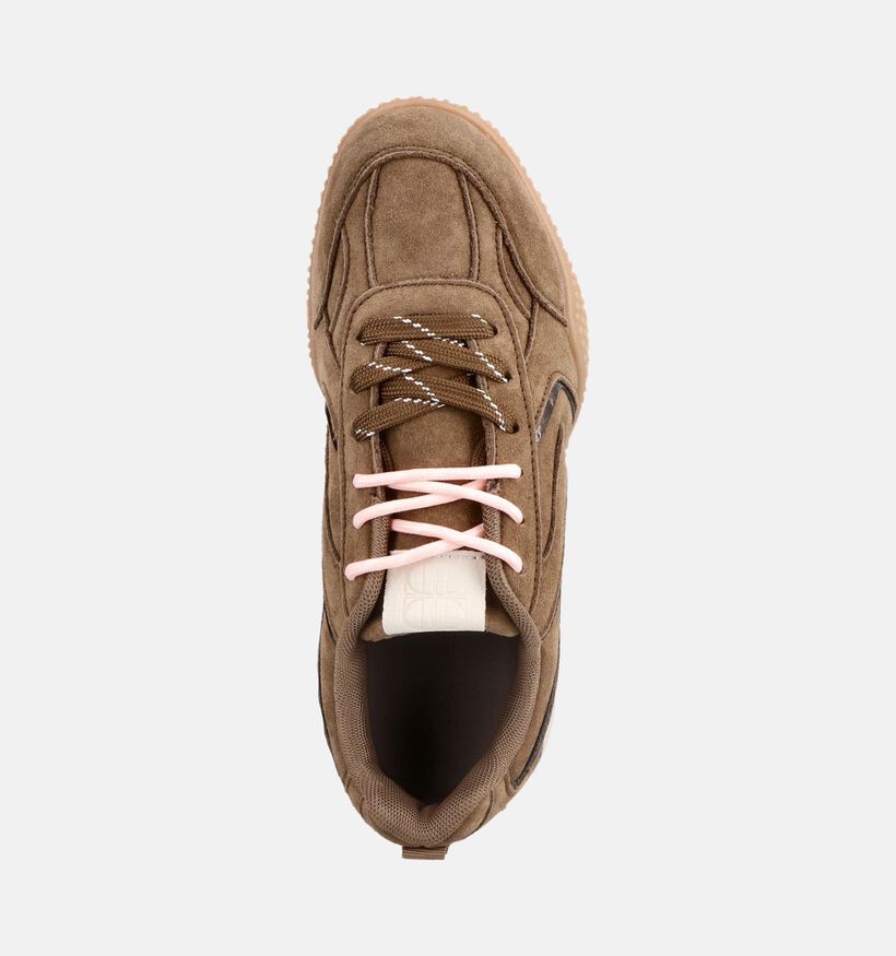 Laurent David Baskets en Vert kaki pour femmes (380982) - pour semelles orthop&eacute;diques