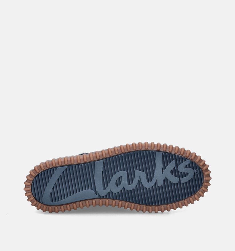 Clarks Torhill Lo Blauwe Veterschoenen voor heren (346657) - geschikt voor steunzolen