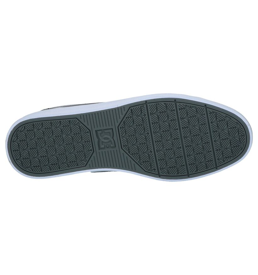 DC Shoes Baskets de skate en Gris en textile (240919)