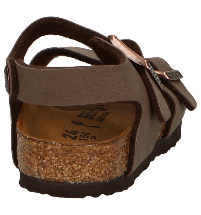 Birkenstock New York  Sandales en Noir pour garçons (338096)