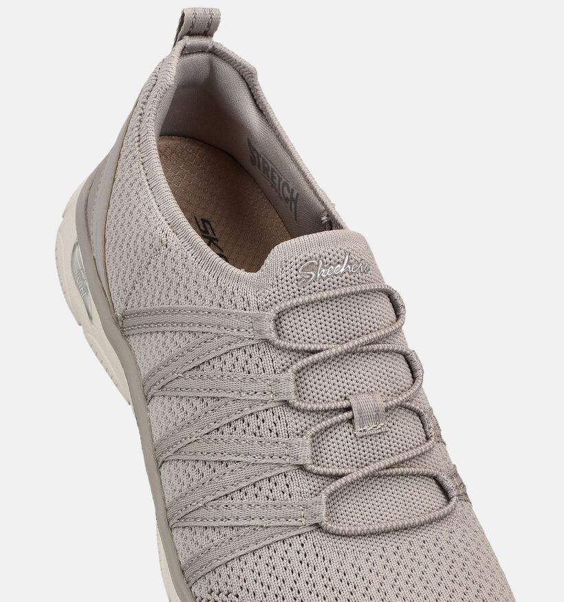 Skechers Arch Fit Sunny Creative Pass Baskets en Taupe pour femmes (367834)