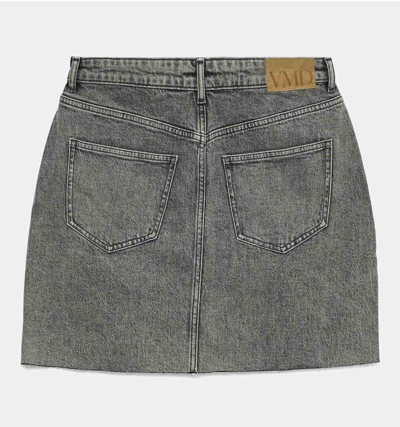 Vero Moda Tessa Denim Jupe mi-longue en Gris pour femmes (367170)