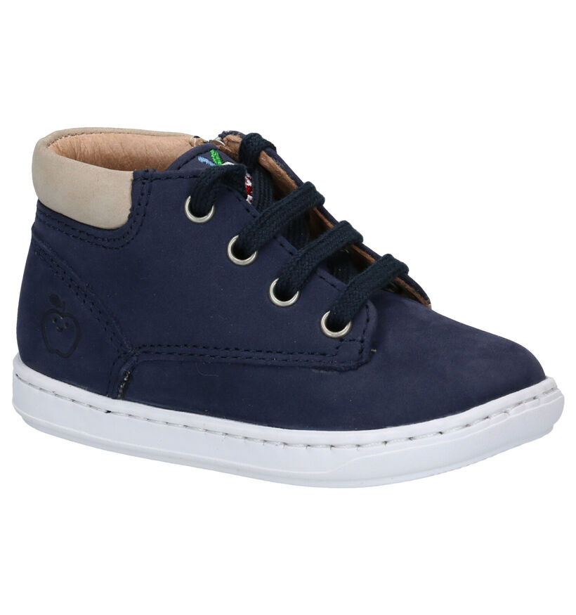 Shoo Pom Bouba Zip Desert Chaussures en Bleu en nubuck (288579)