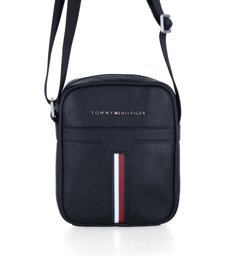 Tommy Hilfiger Downtown Sac porté croisé en Noir en simili cuir (303860)