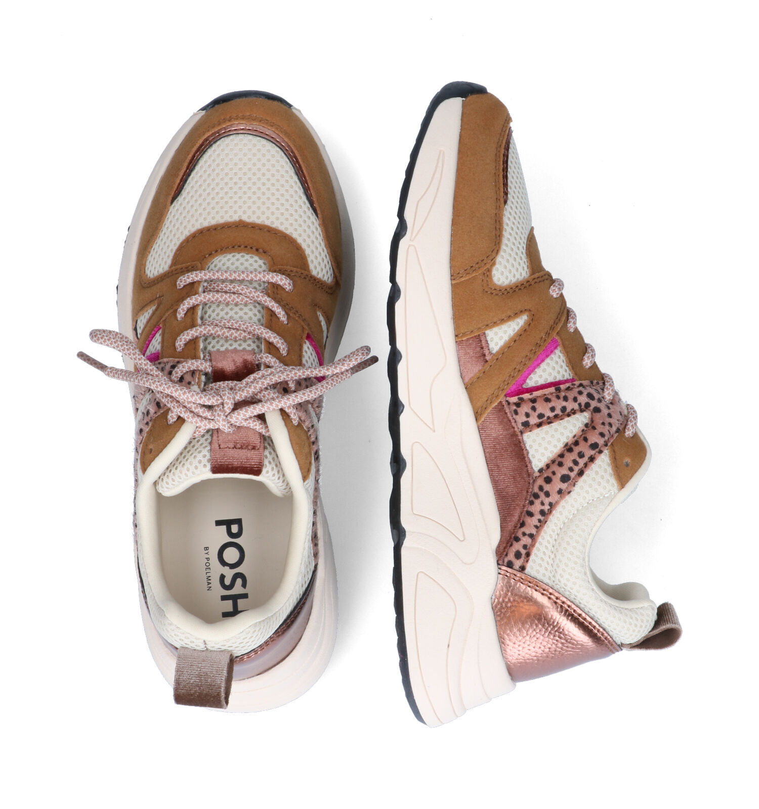 Cognac kleur sneakers dames best sale