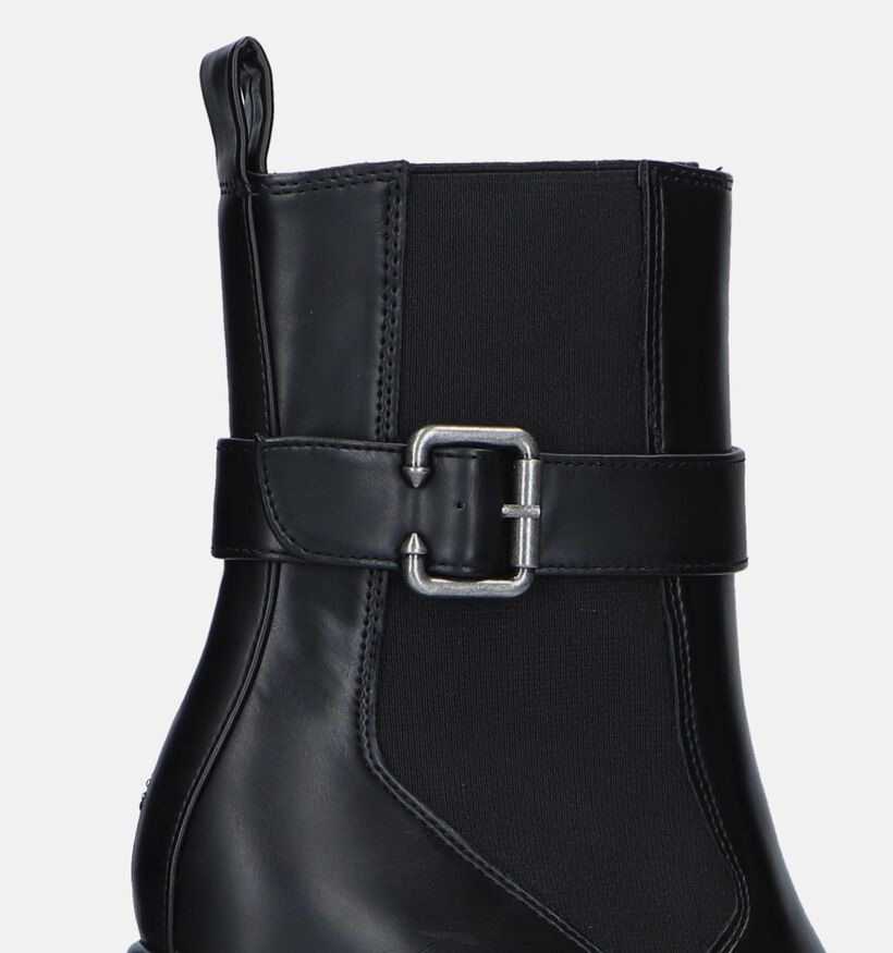 Tamaris Bottes avec plateau en Noir pour femmes (328391)