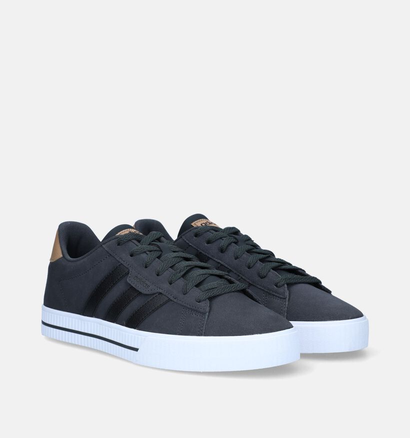 adidas Daily 3.0 Baskets en Noir pour hommes (326304) - pour semelles orthopédiques