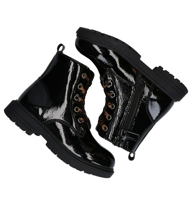 Dazzle Bottines en Bordeaux en simili cuir (284345)