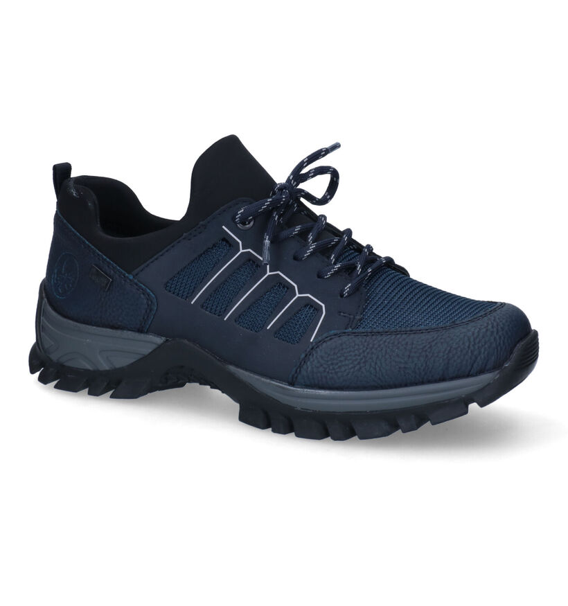 Rieker Chaussures de randonnée en Bleu foncé en simili cuir (302830)