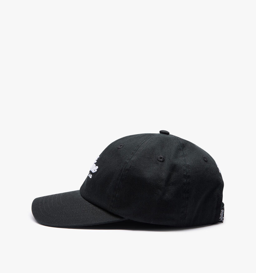 Hatline Lab. Signature Logo Dad Cap Casquette en Noir pour hommes (381875)