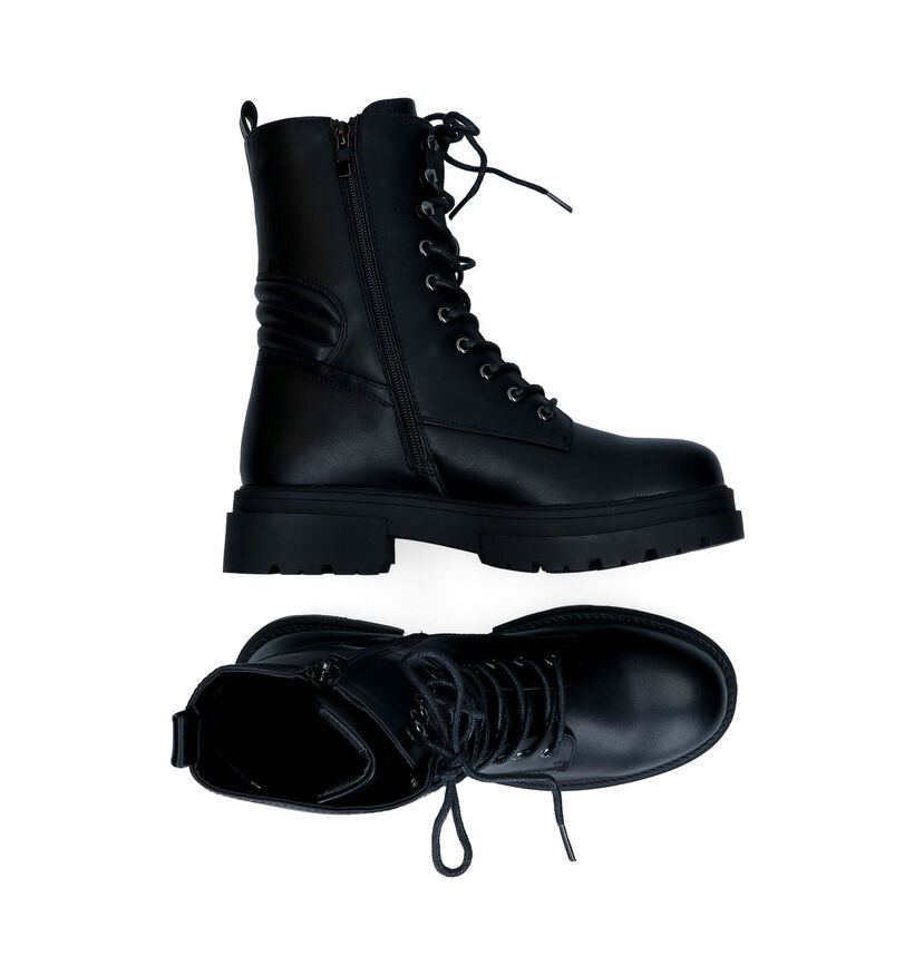 Signatur Boots à lacets en Noir pour femmes (294912)