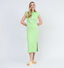 Dolce C. Robe maxi en Vert pour femmes (333095)