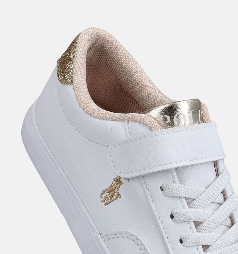 Polo Ralph Lauren Theron Baskets basses en Blanc pour filles (368895)