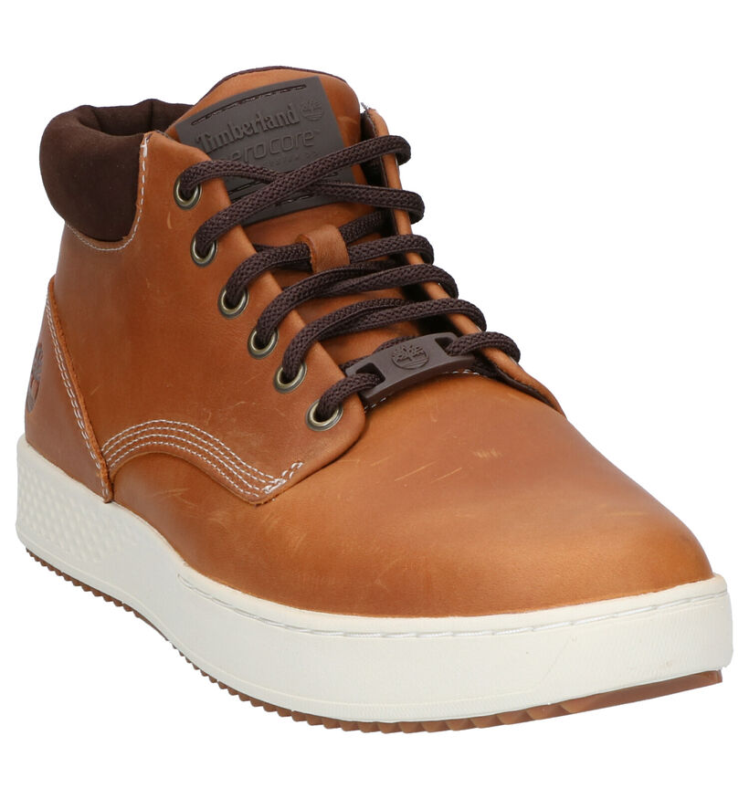 Timberland Cityroam Cupsole Cognac Hoge Schoenen in leer (253694)