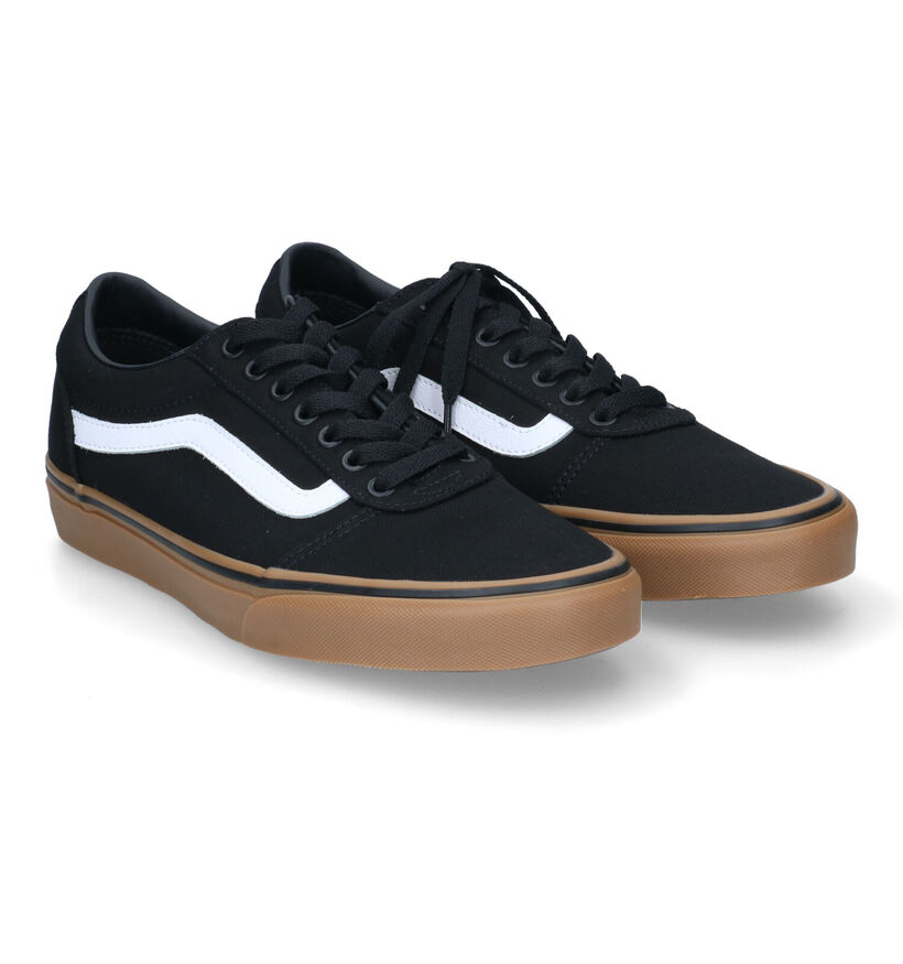 Vans Ward Baskets de skate en Noir pour hommes (337028)