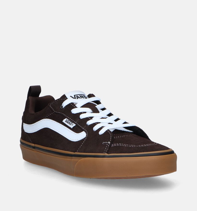 Vans Filmore Suede Baskets de skate en Brun pour hommes, garçons (343777)