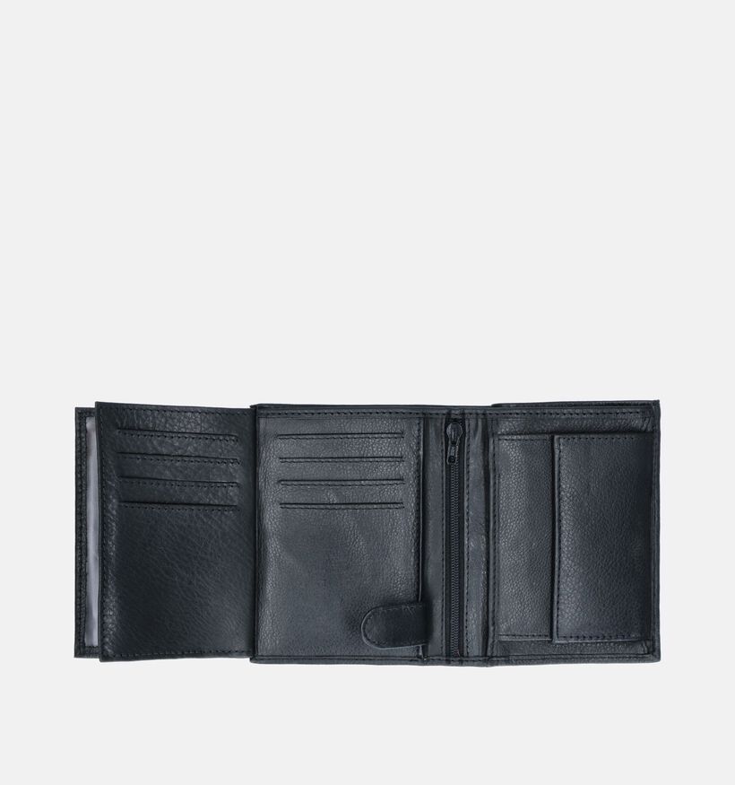 Euro-Leather Zwarte Portemonnee voor heren (365218)