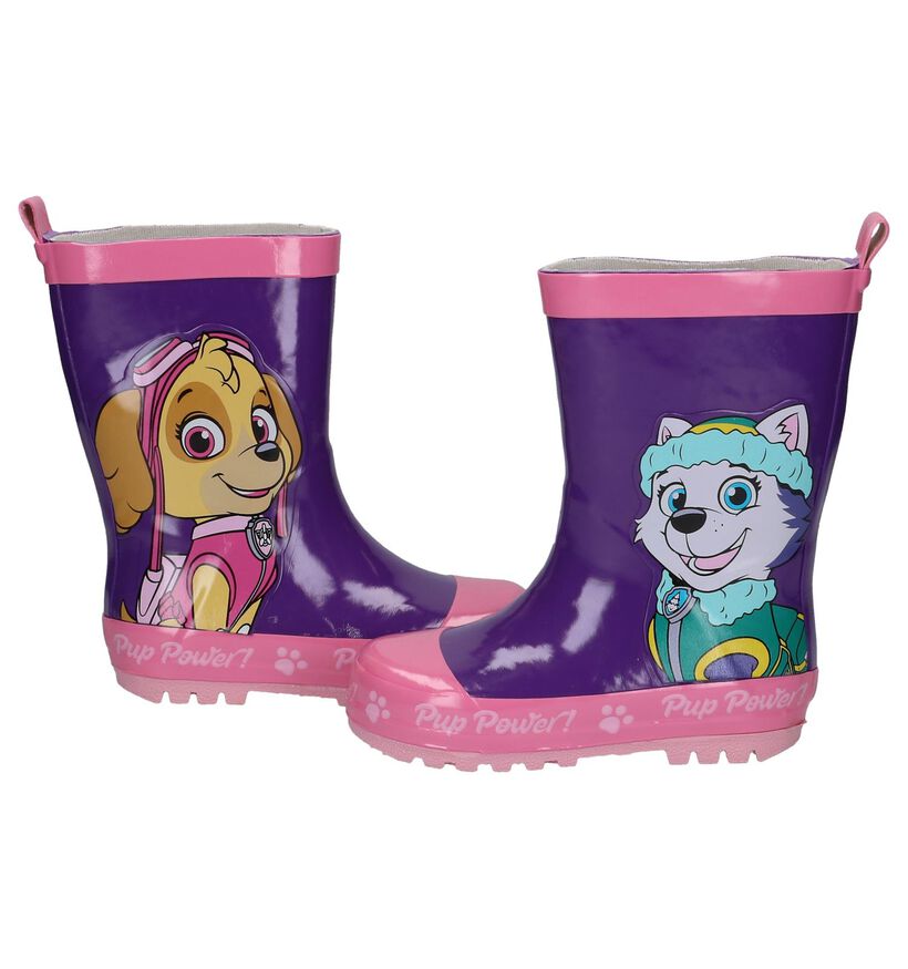 Paw Patrol Bottes de pluie en Violet en synthétique (232437)