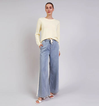 Rue Mazarine Jeans Blauw/Groen