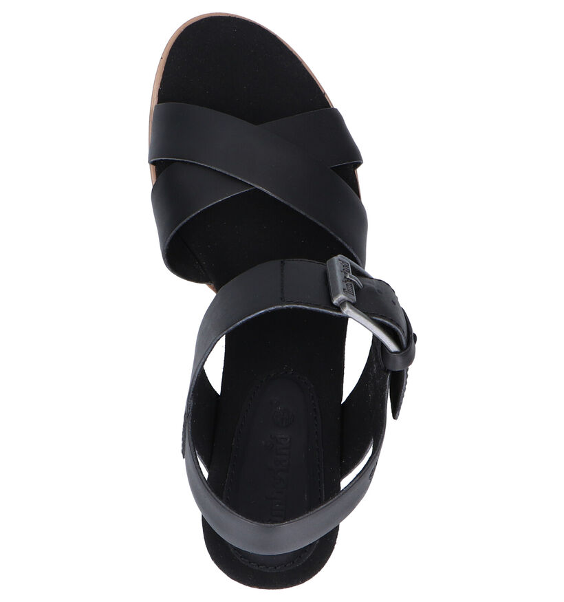 Timberland Tallulah May Sandales en Noir en cuir (267386)