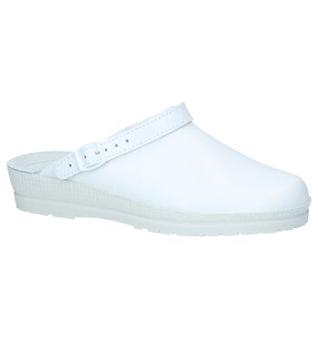 Rohde Pantoffels Wit/Blauw