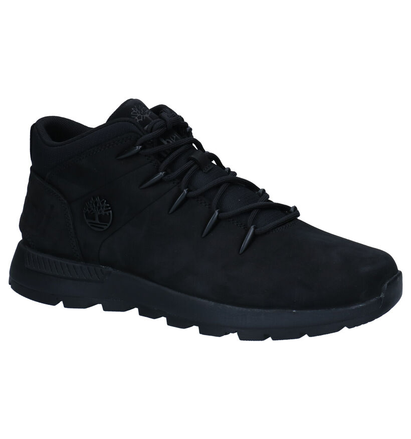 Timberland Sprint Trekker Mid Zwarte Bottines voor heren (344957) - geschikt voor steunzolen