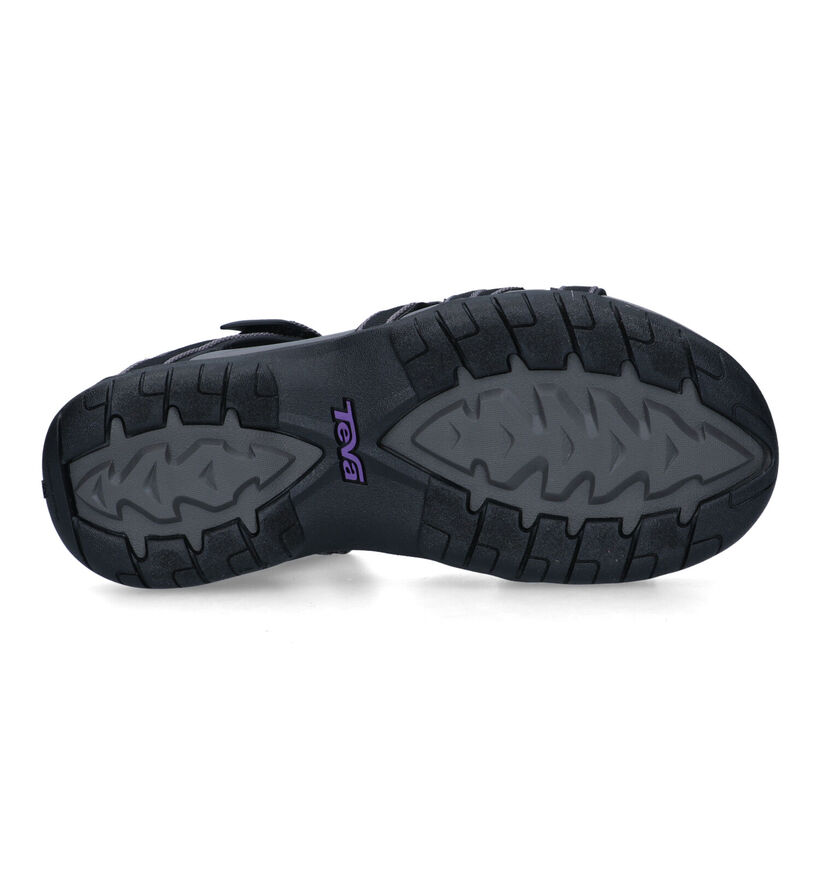 Teva Tirra Sandales de marche en Noir pour femmes (354718)