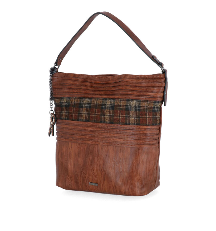 Rieker Cognac Schoudertas in kunstleer (300249)