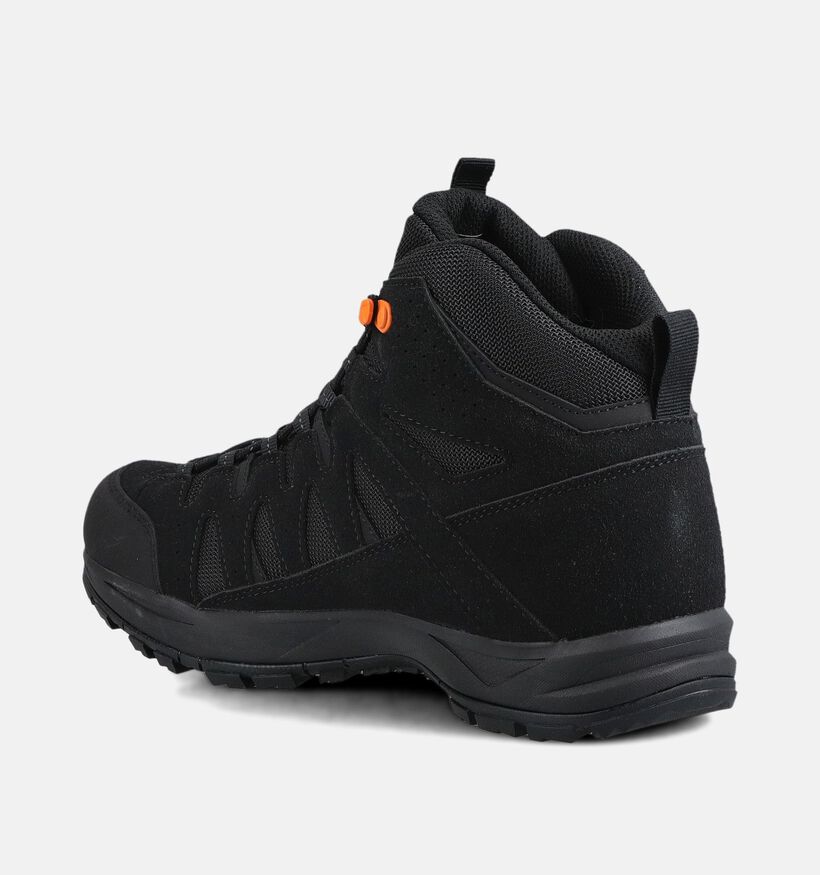 Icepeak Aura Mc Mr Zwarte Hoge Wandelschoenen voor heren (378607) - geschikt voor steunzolen