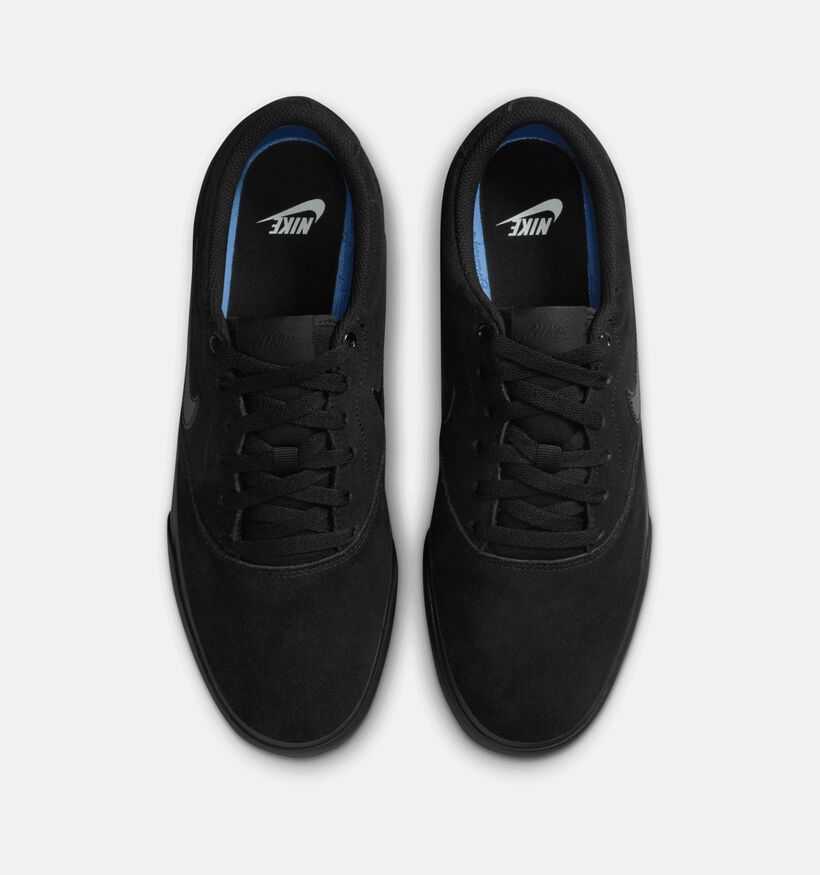 Nike Charge Suede Zwarte Sneakers voor heren, jongens (350480)