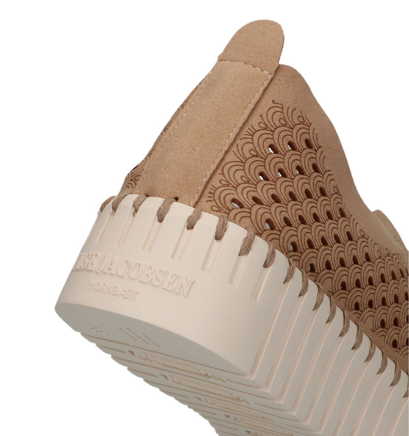Ilse Jacobsen Tulip Platform Chaussures à enfiler en Beige pour femmes (324080) - pour semelles orthopédiques