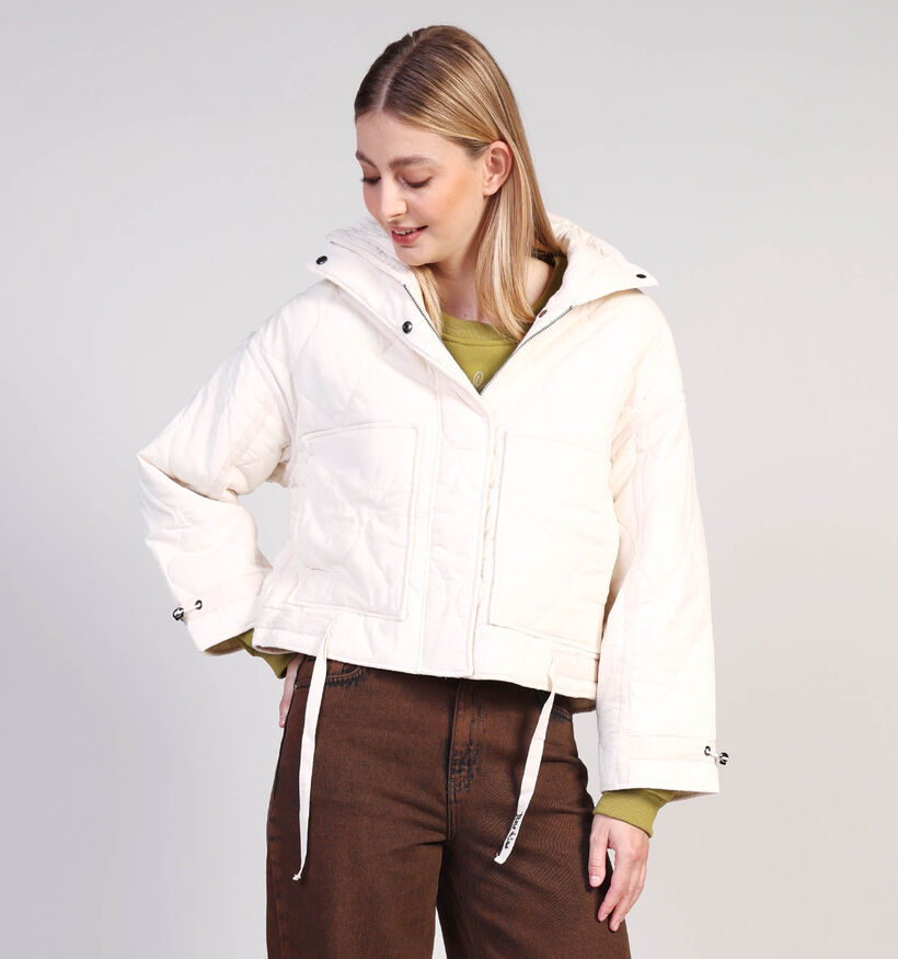 Orfeo Manteau court en Écru pour femmes (364334)