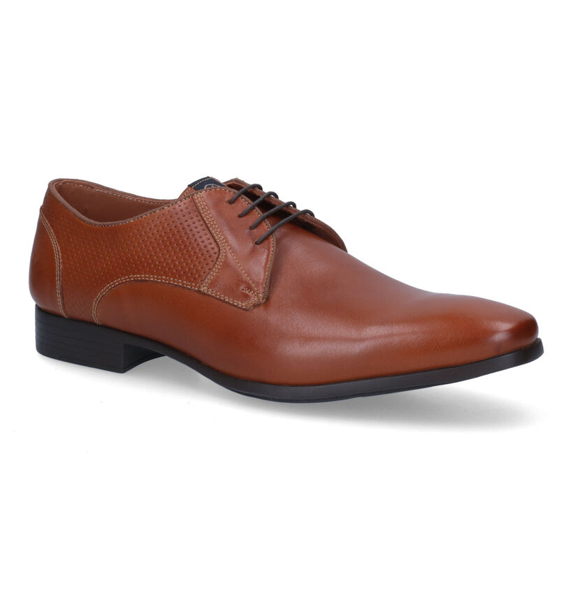 Ambiorix Indaco Cognac Veterschoenen voor heren (309587)