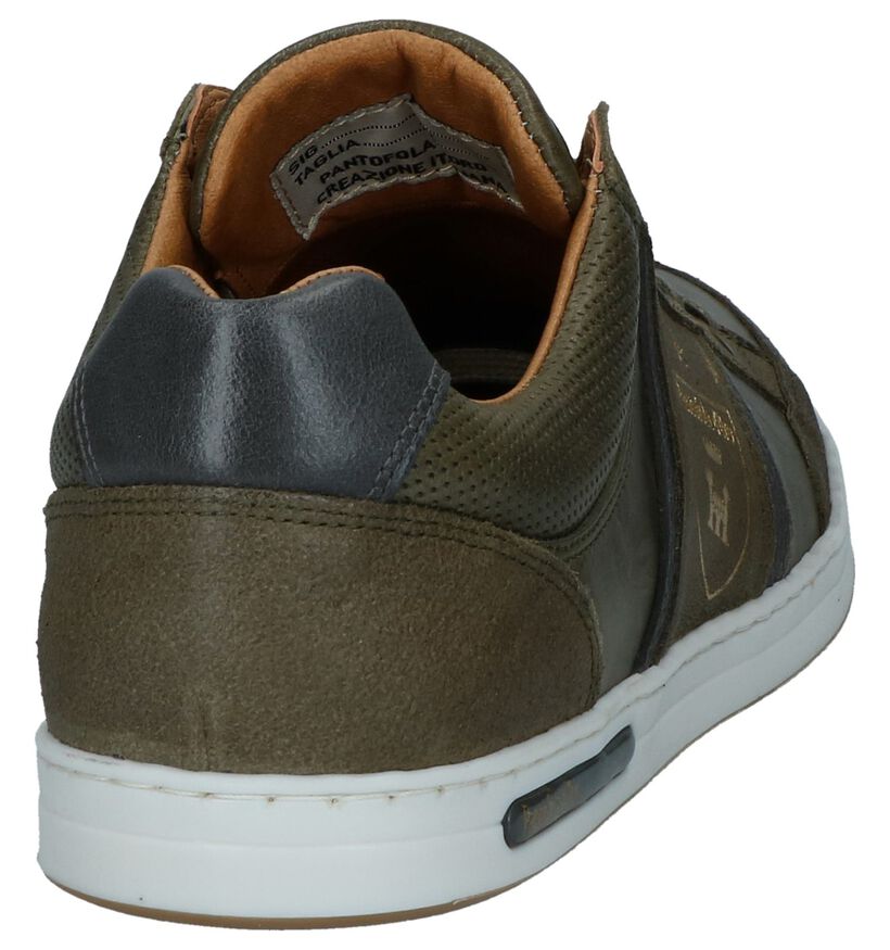 Pantofola d'Oro Mondovi Low Chaussures à lacets en Gris en cuir (286479)