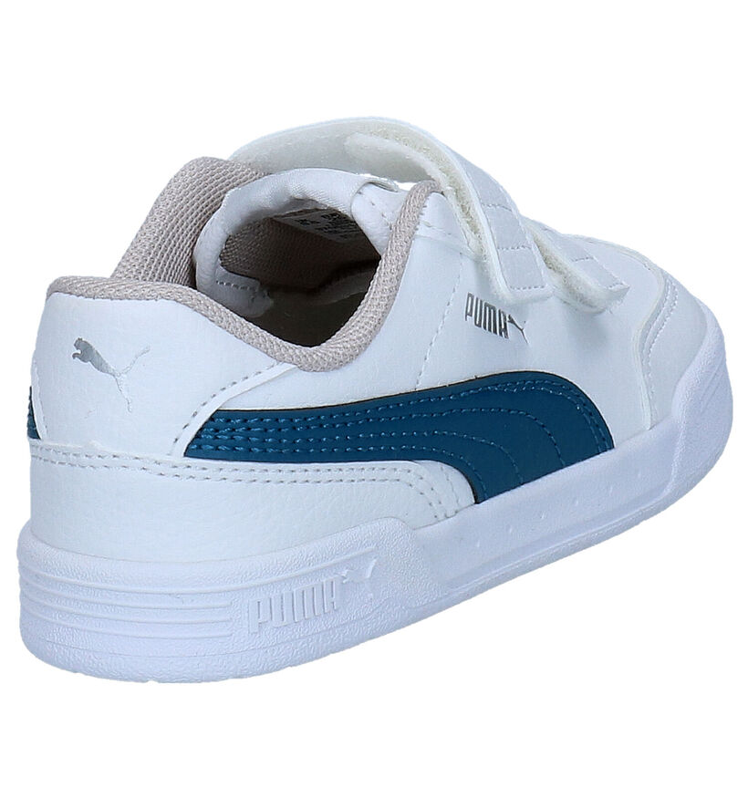 Puma Caracal Witte Sneakers in kunstleer (276755)
