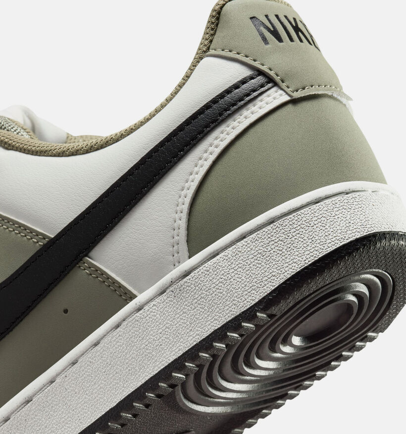 Nike Court Vision Baskets basses en Blanc pour hommes (376132)