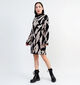 Vero Moda Gold Zwarte Trui jurk voor dames (346167)