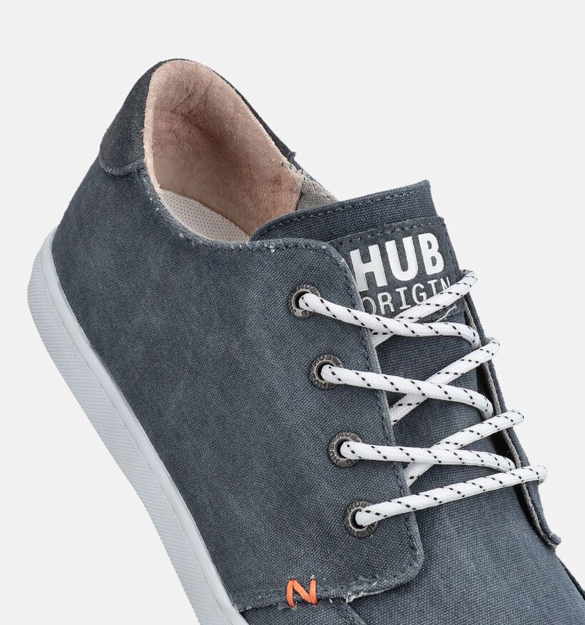 Hub BOSS Blauwe Veterschoenen voor heren (369578) - geschikt voor steunzolen