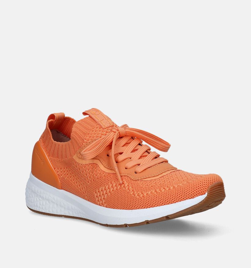 Tamaris Oranje Sneakers voor dames (335937) - geschikt voor steunzolen