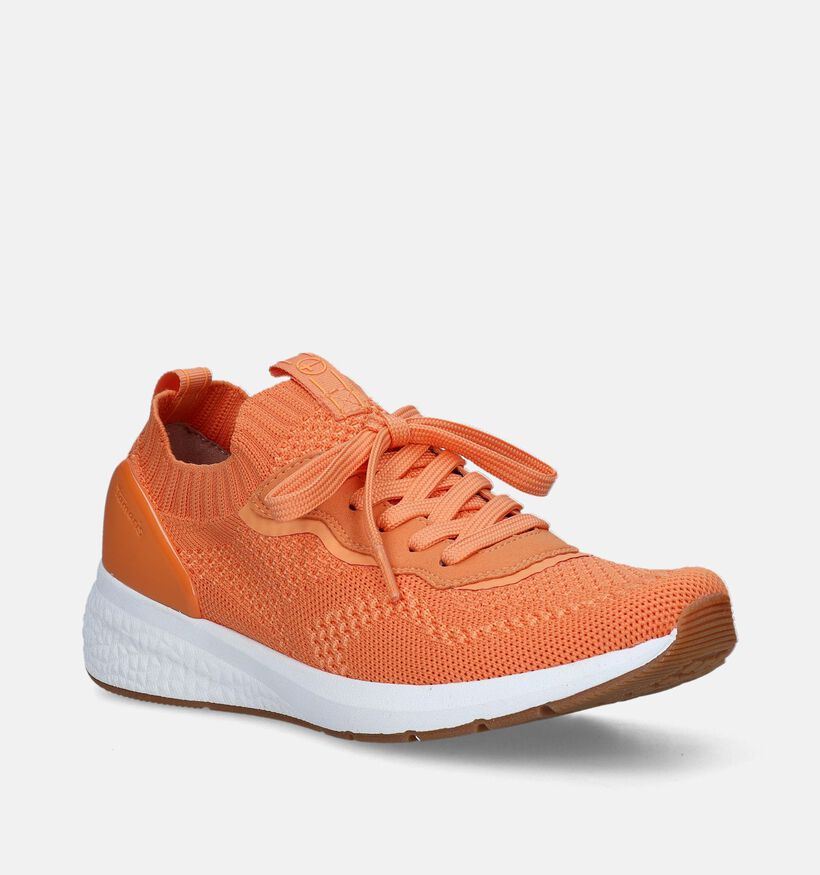 Tamaris Baskets casual en Orange pour femmes (335937) - pour semelles orthopédiques