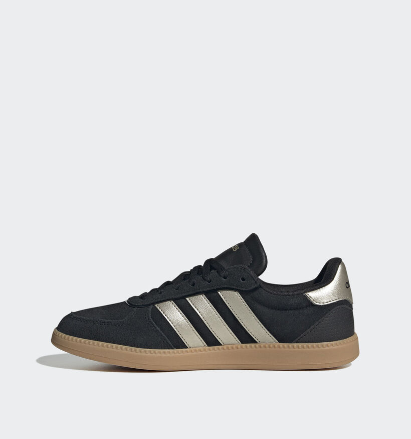 adidas Breaknet Sleek Zwarte/Gouden Sneakers voor dames (365381) - geschikt voor steunzolen
