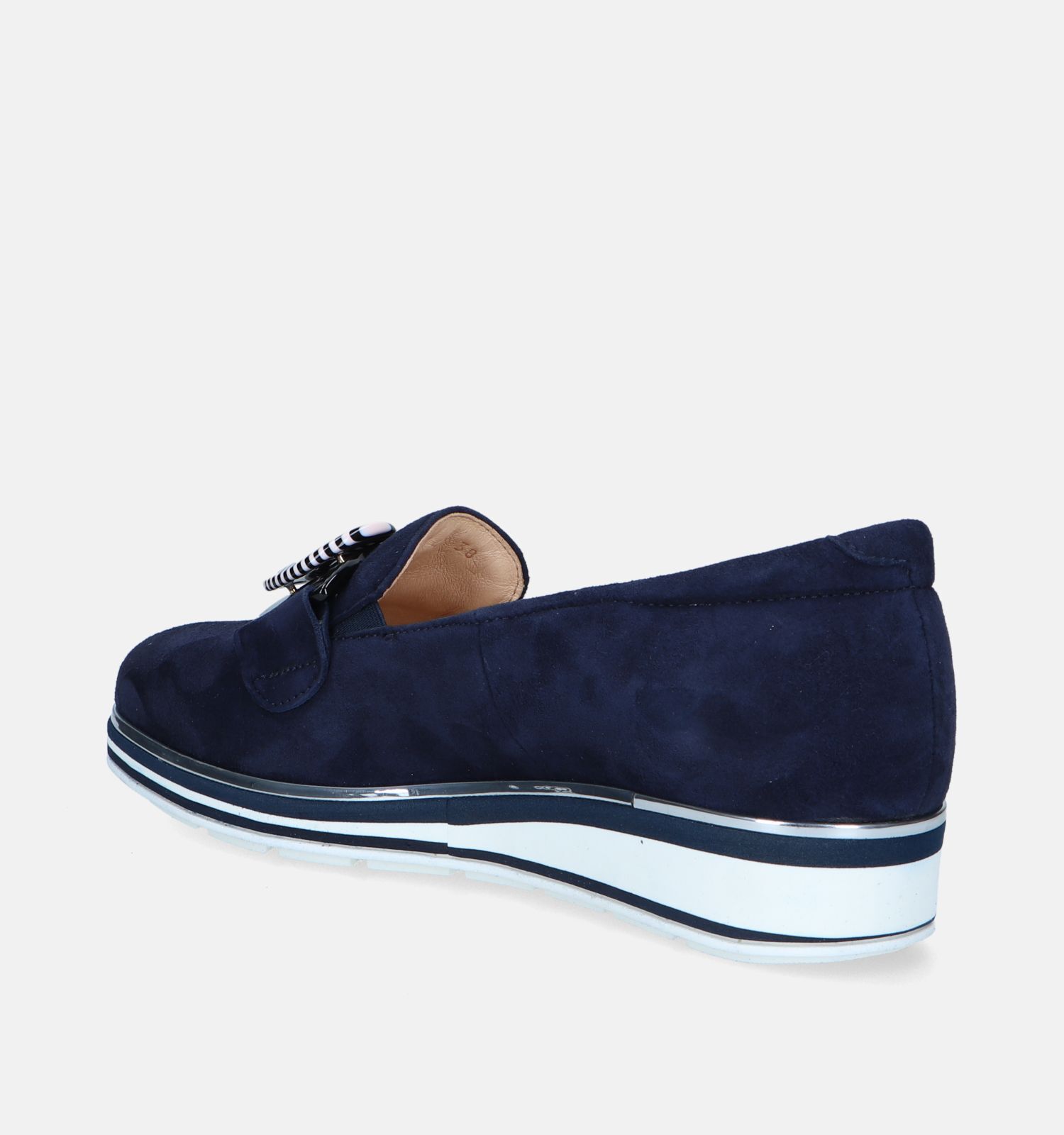 Softwaves Blauwe Instappers Dames Lage schoenen Online op TORFS.BE