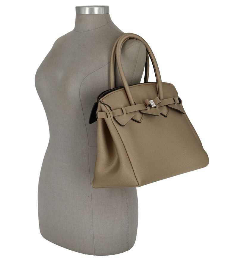 Save My Bag Miss Sac à main en Or en textile (237111)