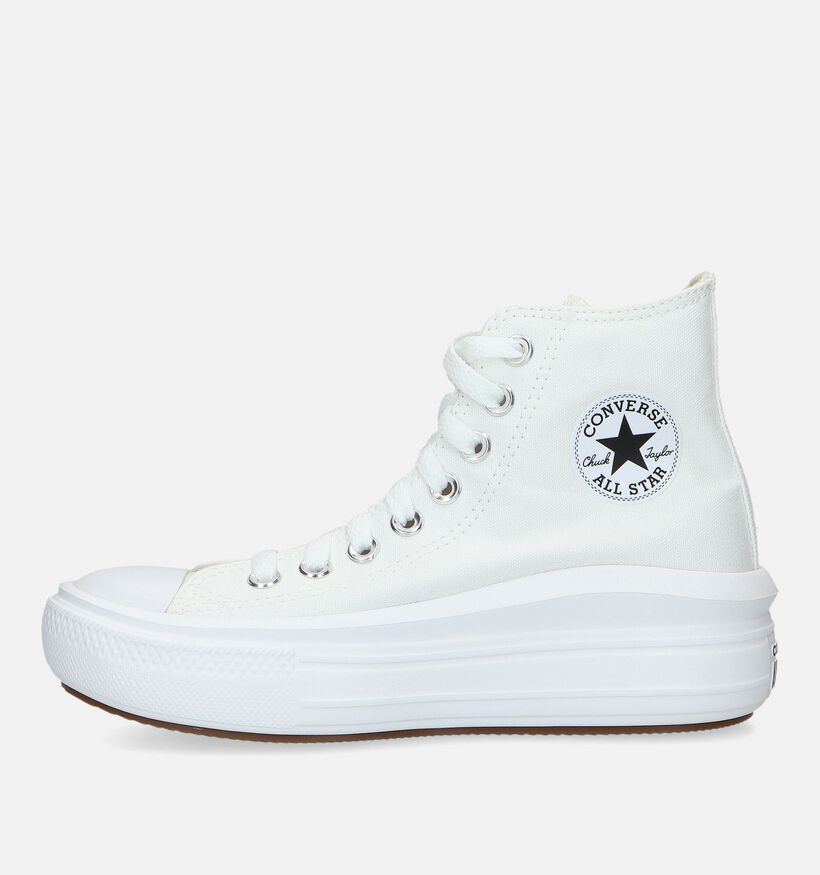 Converse Chuck Taylor All Star Move Platform Witte Sneakers voor dames (327859) - geschikt voor steunzolen