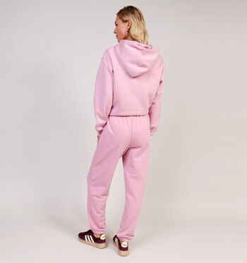 New Balance Pantalons Rose/Gris