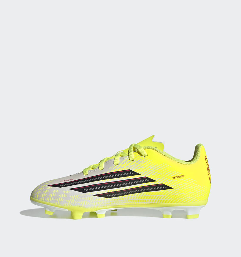 adidas F50 Club FG/MG Gele Voetbalschoenen voor meisjes, jongens (369238)