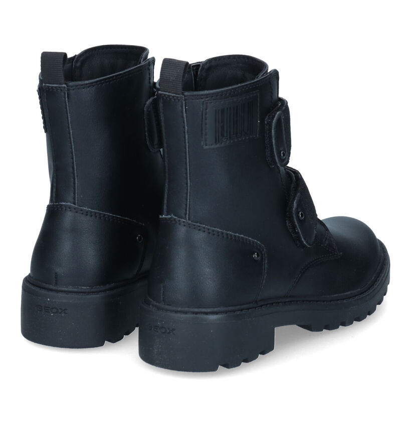 Geox Casey Zwarte Boots in kunstleer (317639)