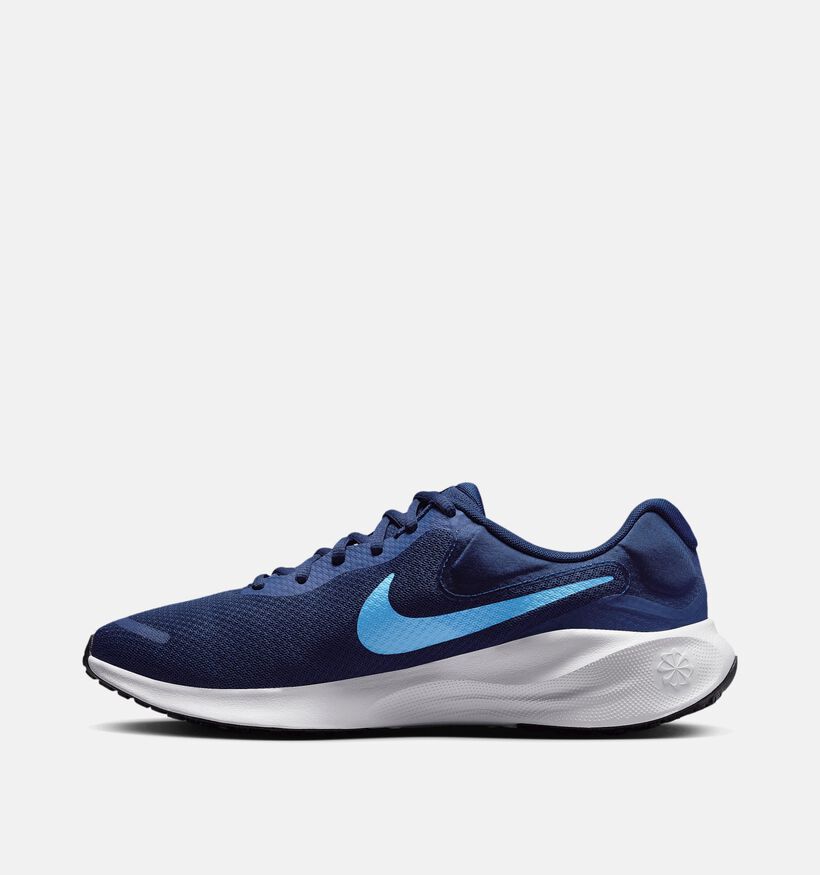 Nike Revolution 7 Blauwe Sneakers voor jongens, heren (350470) - geschikt voor steunzolen