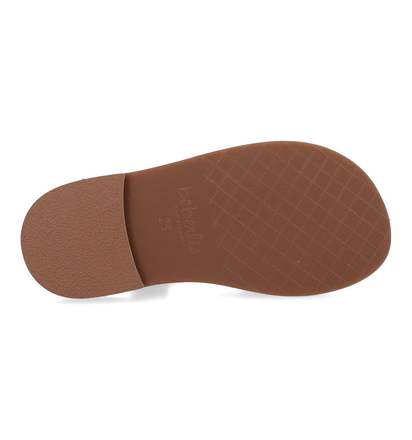 Beberlis Cognac Sandalen in leer (306995)