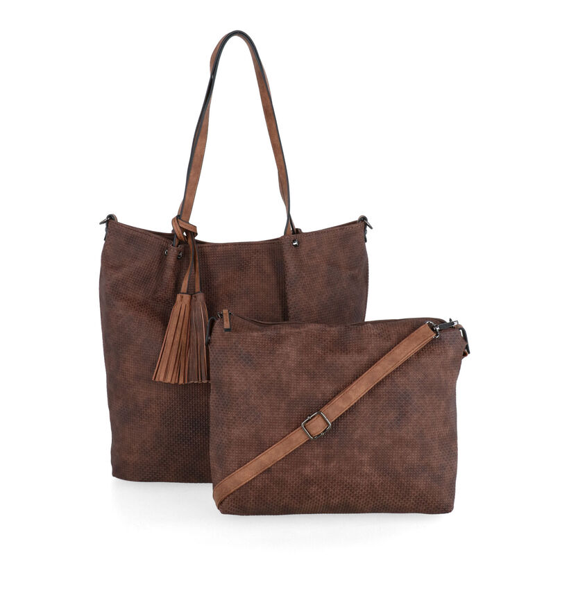 Emily & Noah Surprise Kaki Shopper Tas voor dames (314799)